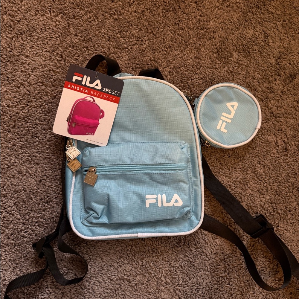 Fila Light Blue Mini Backpack Set - image 1